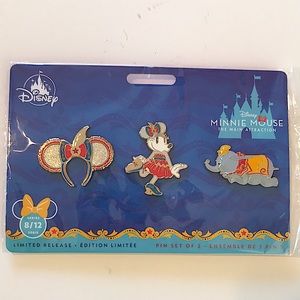 Limited Release Disney Minnie Mouse Pin Set